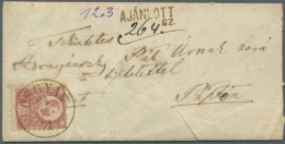 1871/1939, Romania (3)/Hungary (2), Lot Of Five Better Entires (single Lots), Comprising Uprated Stationery,... - Autres & Non Classés