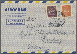 1940/1979 (ca.), AEROGRAMMES: Accumulation With About 300 Unused And Used/CTO Aerogrammes And Some Airmail... - Entiers Postaux
