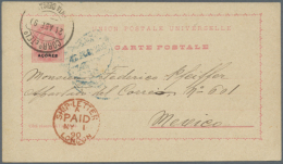 1846/1929, Lot Of Nine Covers/cards (incl. Three Acores) And A Group Of 20 Specimen And Imperf. Block Of Four, Only... - Madeira