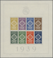 1940/1949, Lot Von 17 Blocks, Etwas Unterschiedliche Erhaltung: Block 1, 2 (2), 3, 4 (3), 7 (3), 8 (2), 10, 13, 14... - Autres & Non Classés