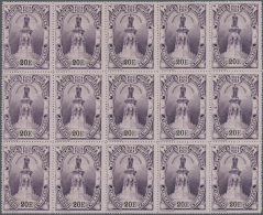 1924, 400th Anniversary Of Birth Of Luís De Camões, Lot Of 50 U/m Complete Sets Within Units. Michel... - Other & Unclassified