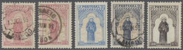 1895, 700. Geburtstag Des Hl. Antonius Von Padua, Gestempelter Und Ungebrauchter Bestand Von Fast 290 Marken, Etwas... - Autres & Non Classés