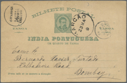 1870/1930 (ca.), Nice Lot With Around 180 Postal Stationaries And Letters From Portugal And The Colonies With... - Other & Unclassified