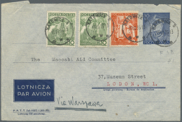 1937/1993 (ca.), AEROGRAMMES: Accumulation With About 320 Unused Or Used/CTO Aerogrammes And Airmail Envelopes With... - Postwaardestukken