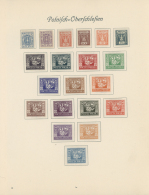 1922/1923, Definitives 5 F. To 300 M., 20 Values, 2 Complete Sets, Mint And C.t.o. (D) - Other & Unclassified