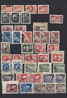 1950/1951, Comprehensive Accumulation Of Apprx. 1.500/2.000 Stamps And More Than 90 Commercial Covers, Showing A... - Andere & Zonder Classificatie