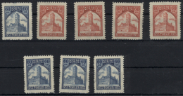 1933/1948, U/m Assortment Of Interesting Issues, E.g. Six Copies 1933 Thorn 60gr. Blue, Exile Government 1943... - Andere & Zonder Classificatie