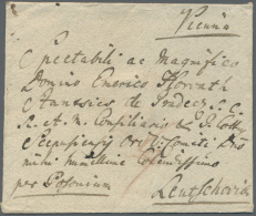 WIEN, 1798/1870 (ca.): Rd. 100 Belege, Ganz überwiegend Vorhilatelie, Mit Wenigen Briefen Aus Der Aus Der... - Andere & Zonder Classificatie
