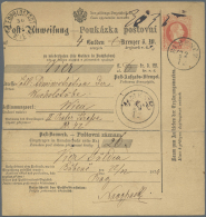 1870/1883 (ca.), Inter. Bestand Von 40 Postanweisungen Davon 38 Ungebraucht (etliche Ausgefüllt Aber Nicht... - Other & Unclassified