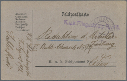 1820/1918, Hochinteressante Partie Von Ca. 125 Briefen/Karten, Ganzsachen Und Ansichtskarten Verschiedenster... - Andere & Zonder Classificatie
