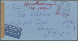 1852/1947, Lot Von Zehn Briefen Und Karten, Nur Bessere Stücke (Einzellose), Dabei Bessere Stempel,... - Autres & Non Classés