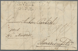 1830/1850 (ca.), Inter. Bestand Mit Ca. 150 Vorphila-Briefen Quer Durch Die Jetzigen österr. Bundesländer... - ...-1850 Prephilately