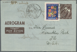 1948/1985 (ca.), AEROGRAMMES: Accumulation With About 1.000 Unused And Used/CTO Aerogrammes With Several Better... - Entiers Postaux