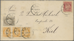 1880/1935 (ca.), Nice Lot With Over 70  Letters And Postal Stationaries, With Early Stationaries, Anwer-card From... - Other & Unclassified