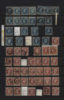 1856/1862, King Oscar Issue, Specialised Assortment Of 87 Stamps, 2sk. (15), 3sk. (19), 4sk. (21), 8sk. (32),... - Autres & Non Classés