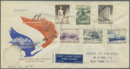 1950/1956, Kleine Sammlung Von 11 Verschiedenen FDCs, Dabei Sommermarken 1950-1953, Vor Het Kind 1950, Riebeeck... - Andere & Zonder Classificatie