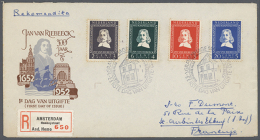 1950/1998, Collection Of Apprx. 460 F.d.c. With Many Better Pieces Of 1950s, E.g. 1950 University Leiden 2.X.50 And... - Autres & Non Classés