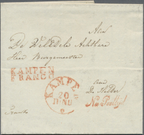 1830/1857, Nice Lot Of 10 Pre Philatelistic And Stampless Folded Letters. (D) - ...-1852 Voorlopers