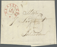 1710/1850 (ca.), Posten Von über 50 Briefen Mit Fast Nur Einkreisstempeln In Verschiedenen Formen Und Farben... - ...-1852 Prephilately