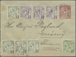 1887/1951, Lot Von 13 Gebrauchten Ganzsachen (Umschläge, Karten, Kartenbrief), Davon 12 Stück Bis 1905,... - Postal Stationery