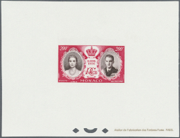 1956, Royal Wedding, Presentation Book Comprising A Mint And A Used Set, Both Bloc Specieux (gummed Paper), Two... - Autres & Non Classés