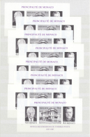 1956/1987, Lot Of 26 Souvenir Sheets Resp. Bloc Speciaux: 1956 Royal Wedding Maury Nos. BF5/6 (2), 1985 100th Stamp... - Autres & Non Classés