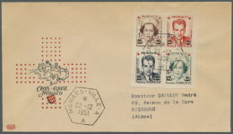 1928/1975, Saubere Partie Von Ca. 75 Briefen/Karten Mit Dekorativen Sondermarken-Frankaturen Incl. Besseren, Sehr... - Andere & Zonder Classificatie