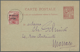 1809/1920, Group Of Four Better Entires, From Pre-philately (inlc. 1839 Menton Cover), Attractive Frankings Etc.... - Autres & Non Classés