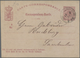 1877/1930 (ca.), Nice Lot With Over 120 Postal Stationaries (mostly) And Letters, With Early Stationaries To... - Postwaardestukken