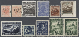 1850/1960, (ca.), Sehr Interessante Sammlung Mit Zahlreichen Besonderheiten, U.a. 2x Liechtenstein Vorläufer... - Andere & Zonder Classificatie