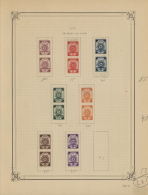 1918/1921, Very Good Specialised Collection Of The First Issueson 28 Pages, Starting With Mi. Nr. 1 And Two With... - Latvia