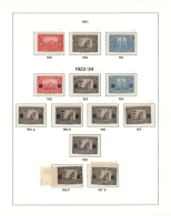 1921/1941, Extraordinary Mint Collection, Mainly Unmounted Mint, Which Is COMPLETE According To Main Cat.numbers... - Andere & Zonder Classificatie