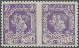 1900/1940, Yugoslavia/Serbia/Montenegro/Bosnia And Hercegovina, Collection Of Apprx. 130 (mainly Mint) Stamps, All... - Andere & Zonder Classificatie