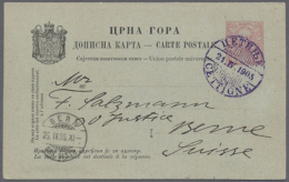 1864/1953 (ca.), Interesting Accumulation Incl. Montenegro, Serbia, Croatia And Bosnia (Austrian Post) With 19... - Autres & Non Classés