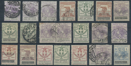 1924, Lot Von 22 Werten Mit U.a. Sass.Nr. 28 Paar Und 2 Einzelmarken, 36 Usw., Gummi Teils Etwas Alterspatina. (D) - Franchise