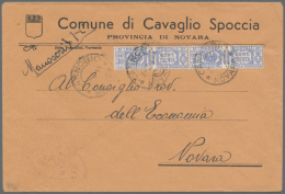 1944, Ca. 38 Covers With Packet Stamps Used As Regular Stamps - Some With Additional Regular Stamps, E.g. With RSI... - Non Classificati