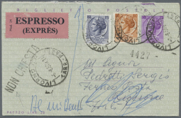1946/1985 (ca.), Holding Of Apprx. 370 Commercial Covers/cards, Mainly Bearing Frankings "Michelangiolesca" And... - Non Classés