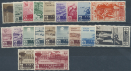 1934/1951, Postfrisches Lot Mit Mittleren Und Besseren Ausgaben, Dabei Sass. Nr. 366/76+A 74/82 (700,- €),... - Non Classés