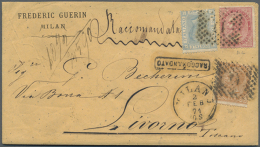 1871/1949, Italy/Area, Group Of Six Better Entires, E.g. 1871 Registered Cover, 1933 Vatican 2 Lire, 1934 1st... - Unclassified