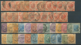 1863/1888, Gestempeltes Lot Mit 25 Werten 2 Lire Orange (Sass.Nr. 22 - Diese Alleine 3.750,- €), Ferner... - Zonder Classificatie