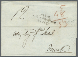 1810/1850 (ca.), Holding Of More Than 210 Pre-philatelic Covers Showing A Good Diversity Of Postmarks And Markings,... - ...-1850 Préphilatélie