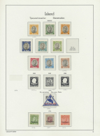 1876/1936, Chiefly U/m Assortment On Album Pages, Incl. Overprints, Blocks Of Four, Complete Sets Etc. (D) - Autres & Non Classés
