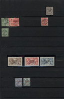 1922/1984 (ca.), Sammlung In Gemischter Erhaltung Mit 11 Überdruck-Schilling-Werten. Gut Besammelt Mit Vielen... - Autres & Non Classés