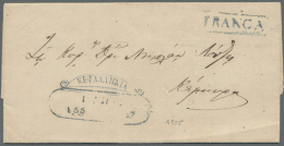 1825/1861 10 Briefe (8 Briefe Aus Zante, 1 Brief Aus Triest Nach Zante Und 1 Brief Aus Kefalonia) (D) - Iles Ioniques