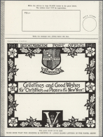 1943/1945, Collection Of 45 Airgraph Forms, Many Of Them With Corresponding Airgraph Letters, Containing South... - Other & Unclassified