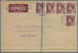 1936/1942, EDWARD VIII, Lot Of 18 Covers/cards, Mainly Airmail To Overseas, One F.d.c., Late Usage In 1942 F.P.O.... - Autres & Non Classés