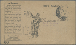 1913/1926 (ca.), Military Mail Around WW I, Group Of 20 Selected Entires, E.g. Troopships "Nevasa" And "Soudan",... - Autres & Non Classés