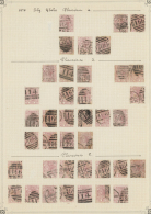 1875/1880, 2½d. Rosy Mauve, Wm Small Anchor; 2½d. Rosy Mauve And 2½d. Blue, Wm Orb (SG 139,... - Autres & Non Classés