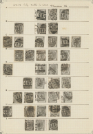 1873, 6d. Grey, Wm Spray Of Rose (SG 125), Specialised Assortment Of 74 Stamps. (D) - Autres & Non Classés