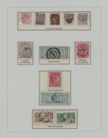 1857/1931, JERSEY POSTMARKS, Splendid Assortment Of 20 Stamps Oblit. By "409" Numeral Resp. By JERSEY C.d.s./circ.... - Autres & Non Classés